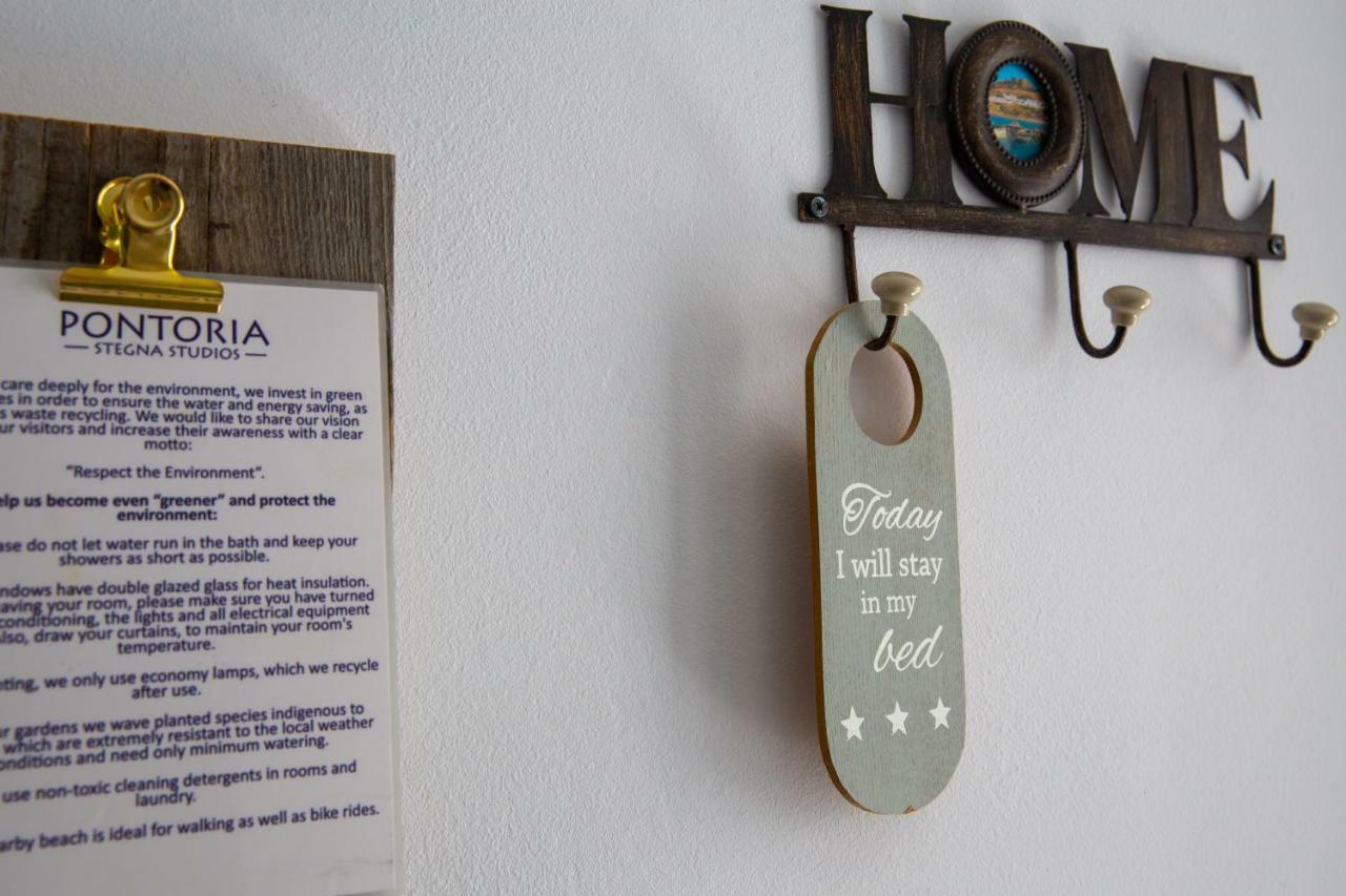 Pontoria Stegna Studios Archangelos  Dış mekan fotoğraf